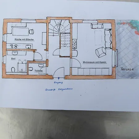 Haus Ferienromantik 度假居 *
